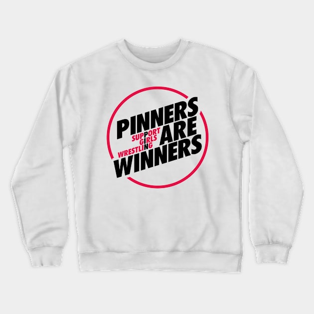 pinners are winners Crewneck Sweatshirt by AirborneArtist